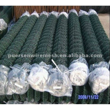 PVC-coated chain link fence factory